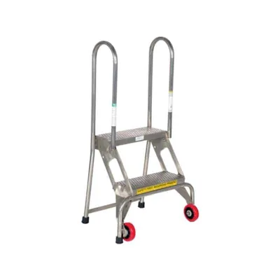Vestil FLAD-2-SS ladder shown from an alternate angle