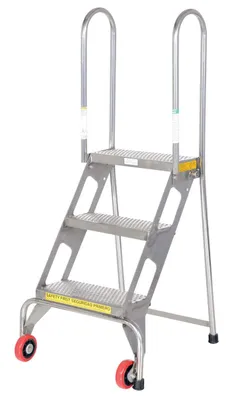 Vestil FLAD-3-SS ladder shown from an alternate angle