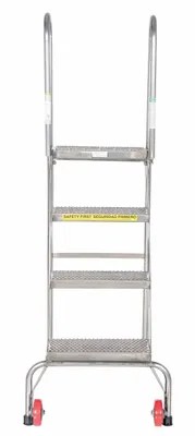 Vestil FLAD-4-SS ladder shown from an alternate angle
