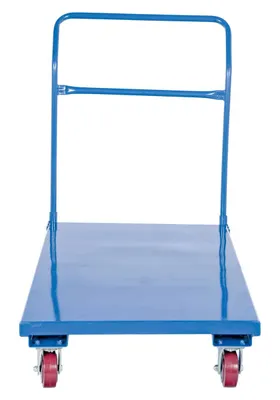 Vestil FLAT-C flatbed cart shown from an alternate angle
