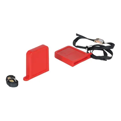 Vestil FPU-TN-45-RD Thin Polyurethane Fork Tip Protector