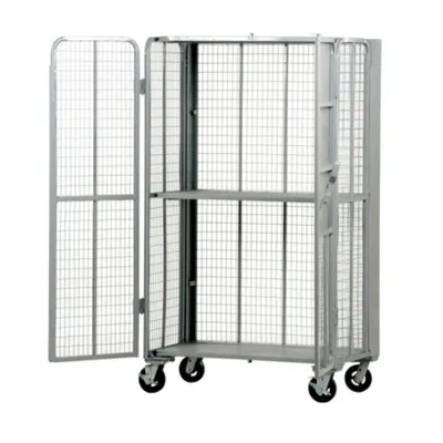 Vestil FST-2744-2 Steel Folding Security Truck