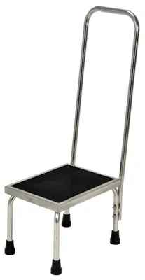 Vestil FT-SS-1HR step stool shown from an alternate angle