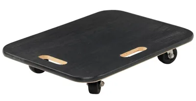 Vestil FWD-1824-3R Fiber Wood Dolly with Rubber Caster