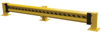 Vestil GR-H2R-DI-10-YL Steel Drop In Guard Rail 1