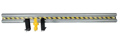 Vestil GR-H2R-DI-12-HDG Galvanized Steel Drop In Guard Rail 2