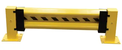 Vestil GR-H2R-DI-4-YL Steel Drop In Guard Rail 2