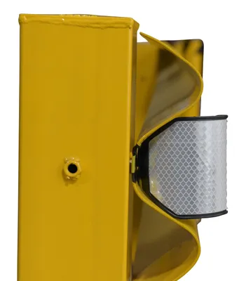 Vestil GR-H2R-RFT-WT Guard Rail Reflector White 4