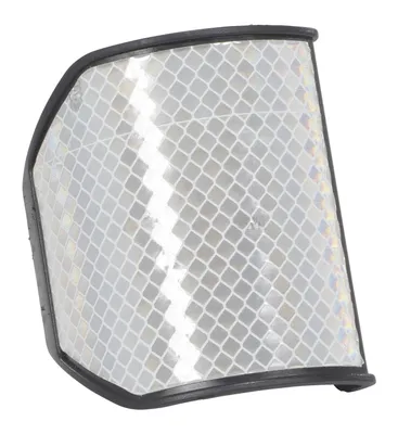 Vestil GR-H2R-RFT-WT Guard Rail Reflector White 1