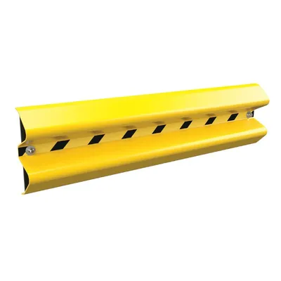 Vestil GR-H2R-WM-4-YL Steel Guard Rail Wall Mount