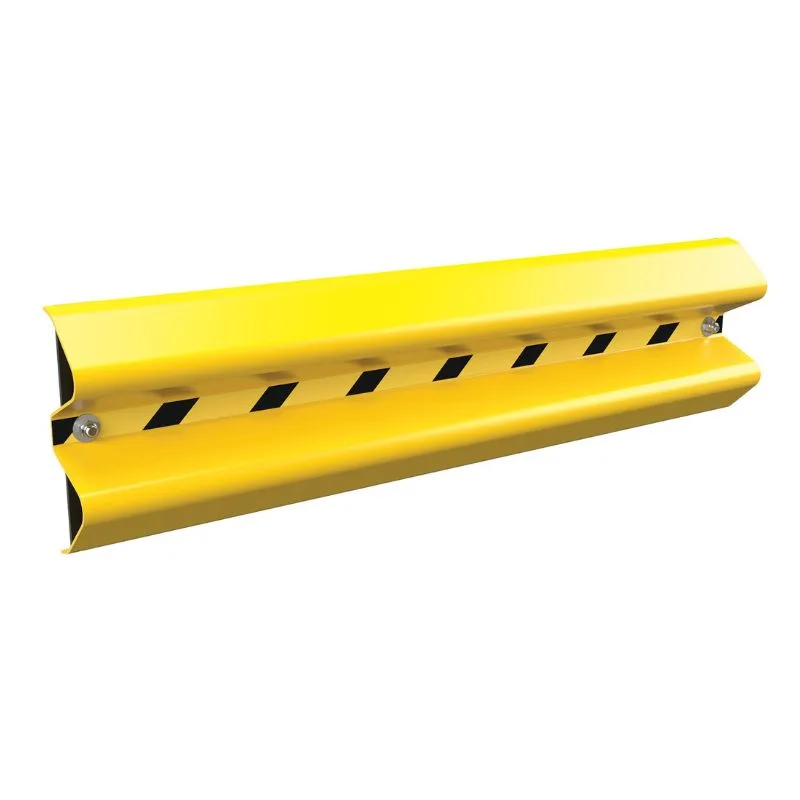 Vestil GR-H2R-WM-4-YL Steel Guard Rail Wall Mount