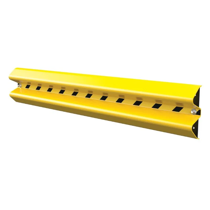 Vestil GR-H2R-WM-6-YL Steel Guard Rail Wall Mount