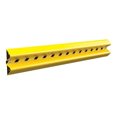 Vestil GR-H2R-WM-7-YL Steel Guard Rail Wall Mount