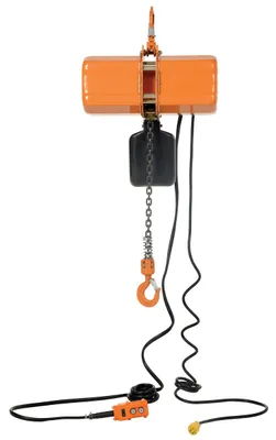 Vestil H-2000-1 hoists and crane shown from an alternate angle
