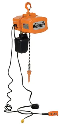 Vestil H-2000-1 hoists and crane shown from an alternate angle