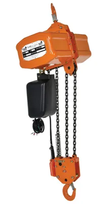 Vestil H-6000-3 hoists and crane shown from an alternate angle