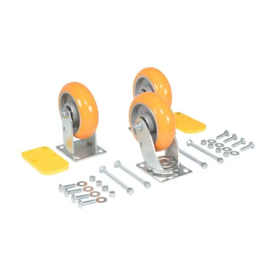 Vestil H-CK3-C13C Elastic Polyurethane Caster Kit