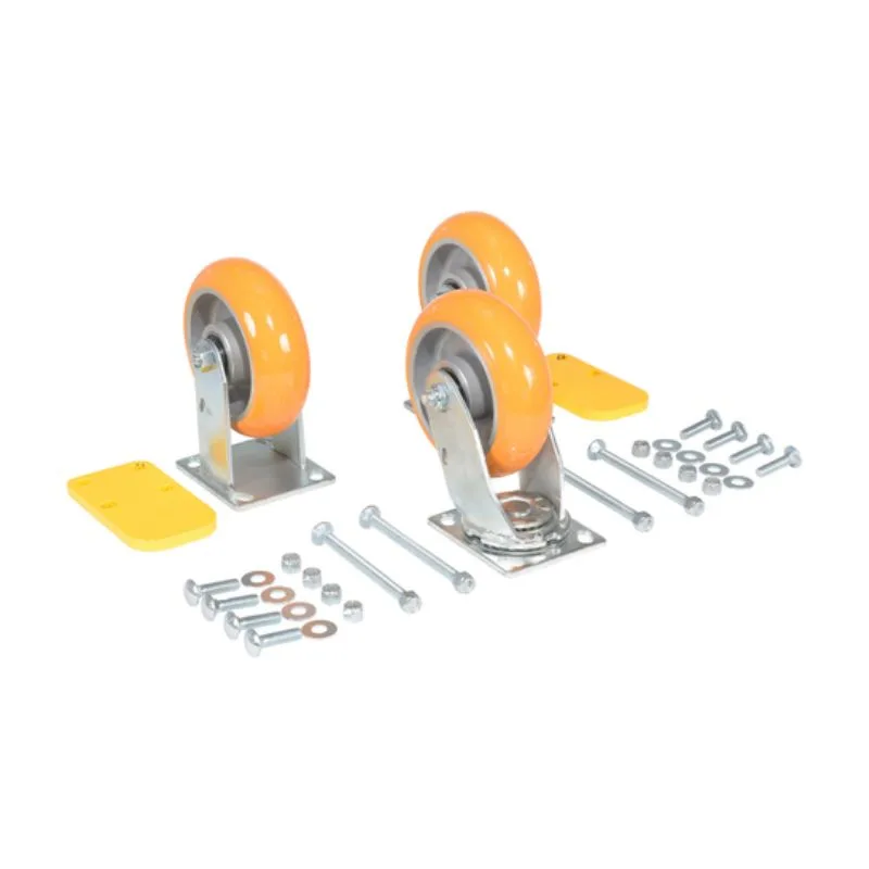 Vestil H-CK3-C13C Elastic Polyurethane Caster Kit