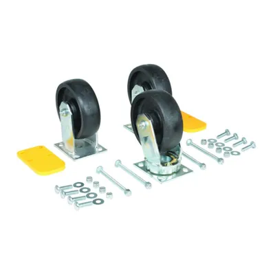 Vestil H-CK3-C23C Glass-Filled Nylon Caster Kit