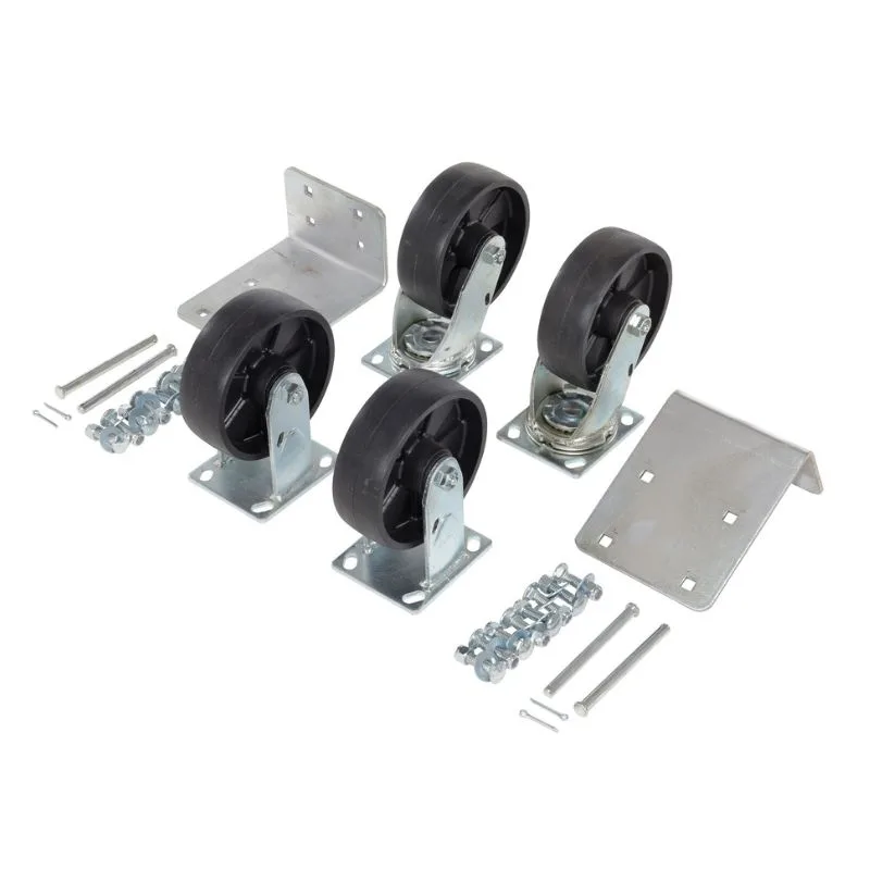 Vestil H-CK4-GFN6-2 Glass Filled Nylon Caster Kit