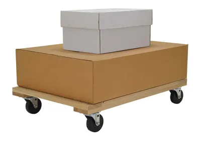 Vestil HDOF-2436-12 Hardwood Open Deck Dolly