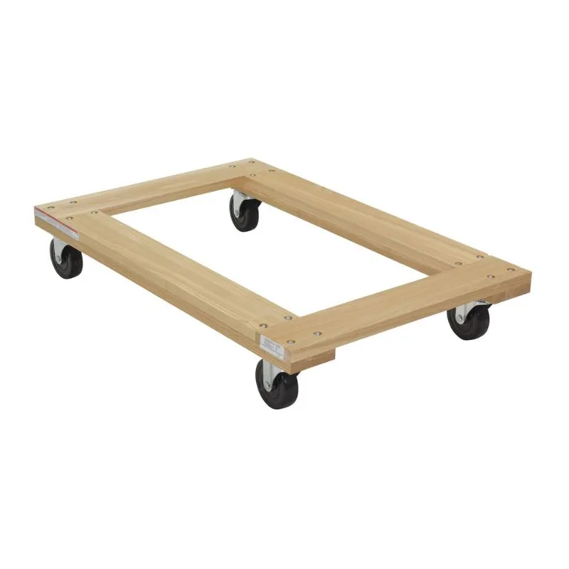 Vestil HDOF-2436-12-NM Hardwood Open Deck Dolly