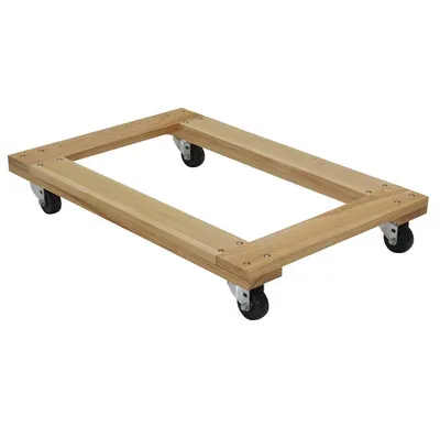 Vestil HDOF-2436-9-NM Hardwood Open Deck Dolly