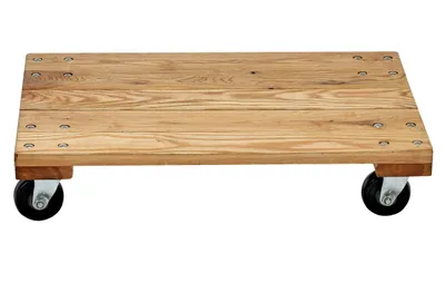 Vestil HDOS-1624-9-E Poplar Solid Deck Dolly