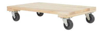 Vestil HDOS-1624-9-E Poplar Solid Deck Dolly