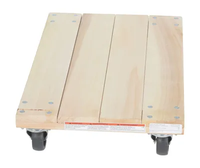 Vestil HDOS-1624-9-E Poplar Solid Deck Dolly