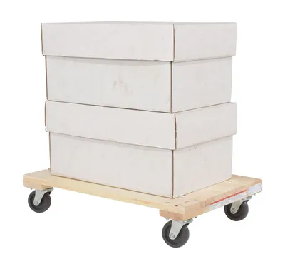 Vestil HDOS-1624-9-E Poplar Solid Deck Dolly