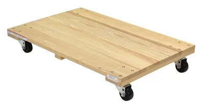 Vestil HDOS-2436-9 Hardwood Solid Deck Dolly