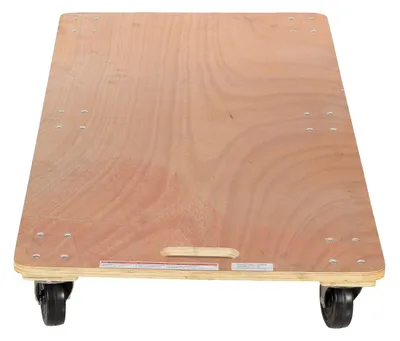 Vestil HDOS-2448-6SW Hardwood Solid Deck Dolly