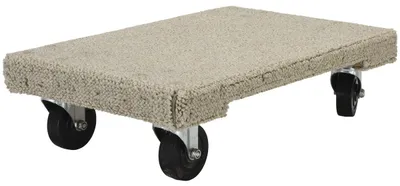 Vestil HDOSC-1624-12 Hardwood Carpeted Dolly