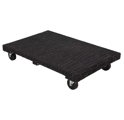 Vestil HDOSC-2436-12 Hardwood Carpeted Dolly