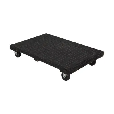Vestil HDOSC-2436-12 Hardwood Carpeted Dolly