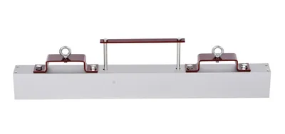 Vestil HFMS-36 Steel Forklift Hanging Magnetic Sweeper 2