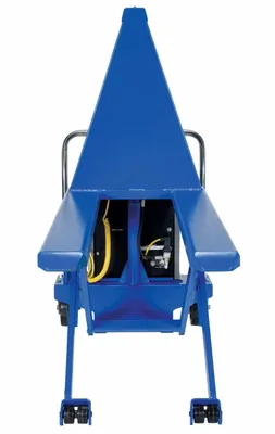 Vestil HIPM-2748-AC pallet jack shown from an alternate angle