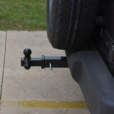 Vestil HITCH-3B Steel Three Ball Tow Hitch 5