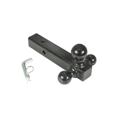 Vestil HITCH-3B Steel Three Ball Tow Hitch