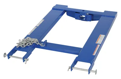 Vestil HOOK-BASE-38 Steel Fork Truck Hook Base 3