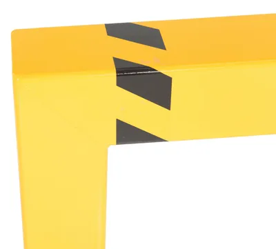 Vestil HPRO-SQ-36-24-5 Steel Square High Profile Machinery and Rack Guard 4