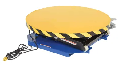 HST-40-ST POWERED LIFT TABLE W/MANUAL CAROUSEL 2000 lbs.