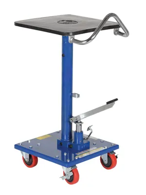 Vestil HT-03-1616A lift table shown from an alternate angle