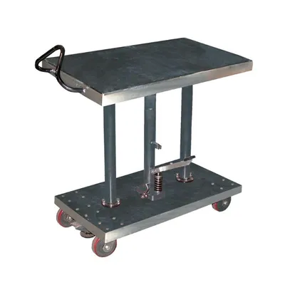 Vestil HT-10-2036A-PSS Partially Stainless Steel Hydraulic Post Table