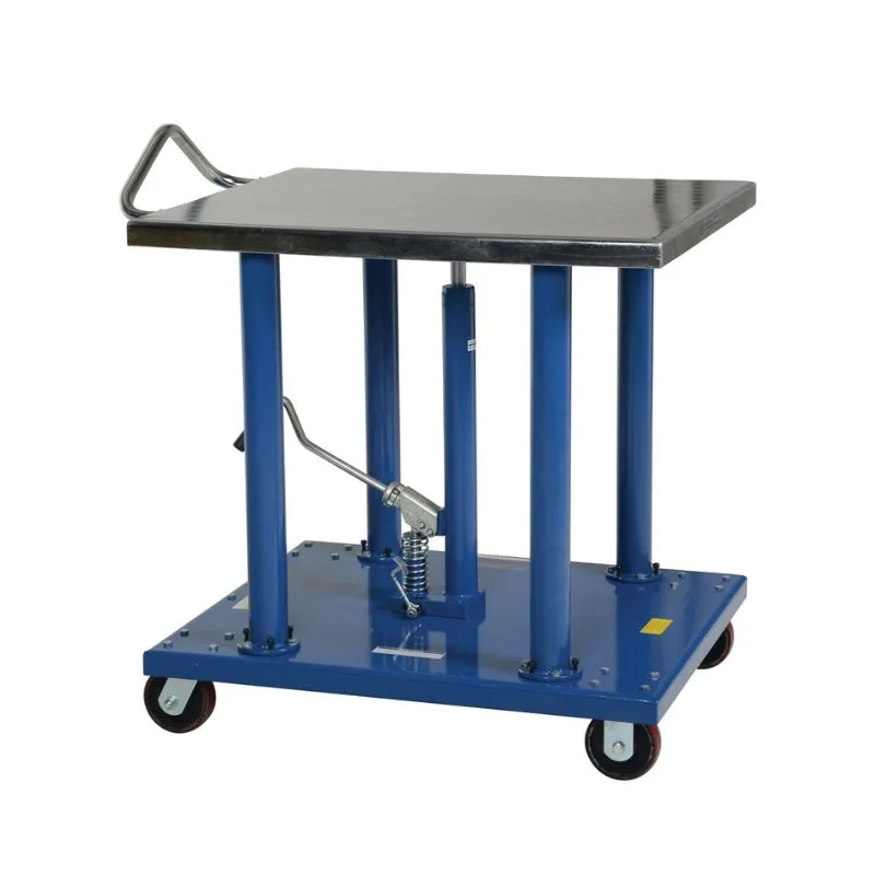 Vestil HT-20-3036A Steel Hydraulic Post Table 2000 Lb. Capacity