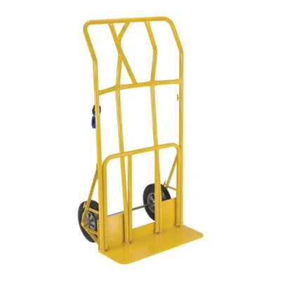 Vestil HTWL-800-HR Steel Hand Truck Wide Load Hard Rubber Wheels 800 Lb. Capacity (1)