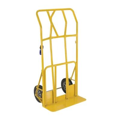 Vestil HTWL-800-HR Steel Hand Truck Wide Load Hard Rubber Wheels