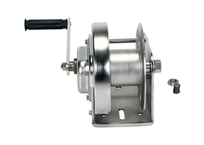 Vestil HWSS-2600-NR manual winch shown from an alternate angle