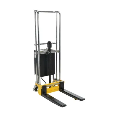 Vestil HYD-10-DC Steel Portable DC Powered Hefti-Lift 880 Lb. Capacity